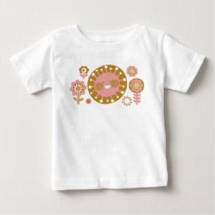 ハッピーサンかわいいTシャツ ベビーTシャツ