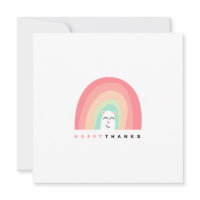 フラットサンキューカード