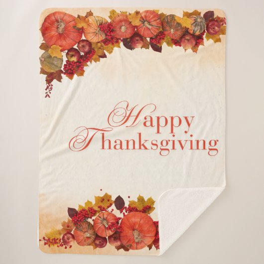 ハッピーサンクジング シェルパブランケット (正面)