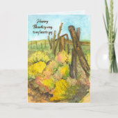 ハッピーサンクスギビングお気に入りのボーイフレンド カード (正面)