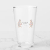 ハッピーサンクスギビングかわいいトルコ旅行 タンブラーグラス (裏面)