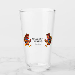 ハッピーサンクスギビングかわいいトルコ旅行 タンブラーグラス