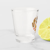 ハッピーサンクスギビングかわいいトルコ ショットグラス (左)