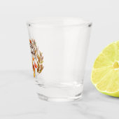 ハッピーサンクスギビングかわいいトルコ ショットグラス (右)