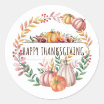 ハッピーサンクスギビングのカボチャリース