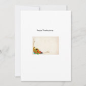 ハッピーサンクスギビングのグリーティングカード サンキューカード (正面)