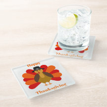 ハッピーサンクスギビングのコースター