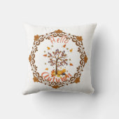 ハッピーサンクスギビングの日ハロー秋装飾用クッション クッション (裏面)