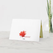 ハッピーサンクスギビングゆみカード シーズンカード (裏面)