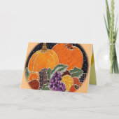 ハッピーサンクスギビングゆみカード シーズンカード (正面)