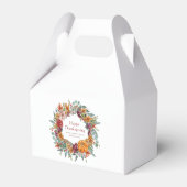 ハッピーサンクスギビングウォーターカラー秋パンプキンリース フェイバーボックス (裏面サイド)