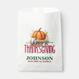 ハッピーサンクスギビングオフィスパーティー フェイバーバッグ