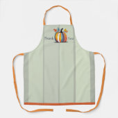 ハッピーサンクスギビングカボチャ エプロン (正面)