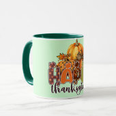 ハッピーサンクスギビングカボチャ マグカップ (正面左)