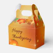 ハッピーサンクスギビングカラフル紅葉 フェイバーボックス (裏面サイド)