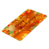 ハッピーサンクスギビングカラフル紅葉 マグネット (左側)