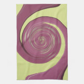 ハッピーサンクスギビングゴールデンイエローワイルデザイン.png キッチンタオル (縦)