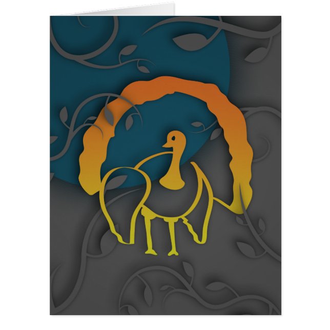 ハッピーサンクスギビングシャドートルコ (正面)