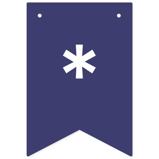 ハッピーサンクスギビングタイポグラフィアメリカ国旗の色 バンティングフラッグ (第1の旗)