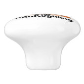 ハッピーサンクスギビングタイポグラフィ セラミックノブ (側面)