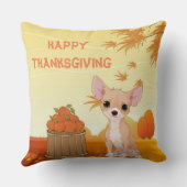 ハッピーサンクスギビングタンチワワ クッション (裏面)