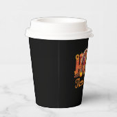 ハッピーサンクスギビングターキーズ秋 紙コップ (右)