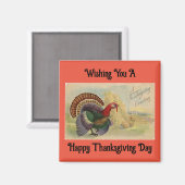 ハッピーサンクスギビングデイトルコ磁石 マグネット (正面/裏面)