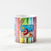 ハッピーサンクスギビングデイマグスビーチ コーヒーマグカップ (中央)