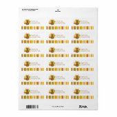 ハッピーサンクスギビングトルコ住所 シール (フルシート)