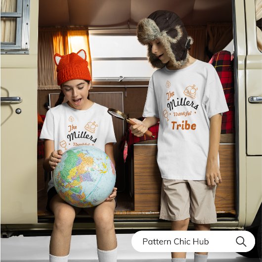 ハッピーサンクスギビングトルコ秋懇親会ファミリー Tシャツ