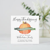 ハッピーサンクスギビングニューホームカボプキンホリデームービング 案内状 (スタンド正面)