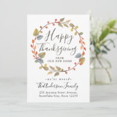 ハッピーサンクスギビングニューホームリースホリデームービング 案内状 (スタンド正面)