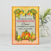 ハッピーサンクスギビングパンプキ葉ン秋フェスティバル シーズンカード (スタンド正面)