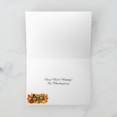 ハッピーサンクスギビングフクロウ シーズンカード (内部)