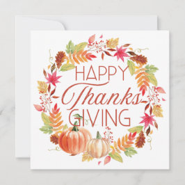 ハッピーサンクスギビングフローラ秋リース