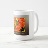 ハッピーサンクスギビングフローラ コーヒーマグカップ (正面右)