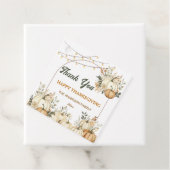 ハッピーサンクスギビングメッセージカード フェイバータグ (インサイチュ)