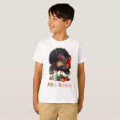ハッピーサンクスギビングヴィンテージトルコ Tシャツ (正面フル)