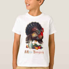ハッピーサンクスギビングヴィンテージトルコ Tシャツ
