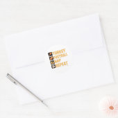 ハッピーサンクスギビング七面鳥サッカー昼寝リピーター ラウンドシール (封筒)