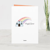 ハッピーサンクスギビング先生カード シーズンカード (裏面)