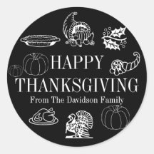 ハッピーサンクスギビング名前をカスタムするギフトかわいい