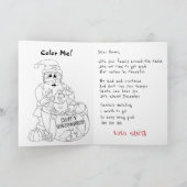 ハッピーサンクスギビング子供へカード シーズンカード (内部)