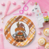 ハッピーサンクスギビング格言紙プレート ペーパープレート (パーティー)