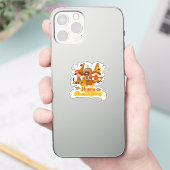 ハッピーサンクスギビング格言 シール (スマートフォン)