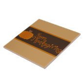 ハッピーサンクスギビング秋のカボチャ タイル (側面)