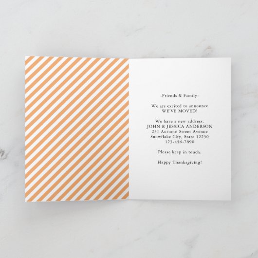 ハッピーサンクスギビング秋リースニューホームムービング 案内状 (内部)