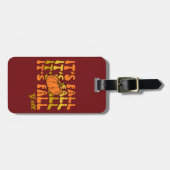 ハッピーサンクスギビング秋Y'all ラゲッジタグ (正面横)