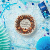 ハッピーサンクスギビング紅葉リース会社 ペーパーボウル (パーティー)