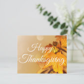 ハッピーサンクスギビング紅葉 シーズンカード (スタンド正面)
